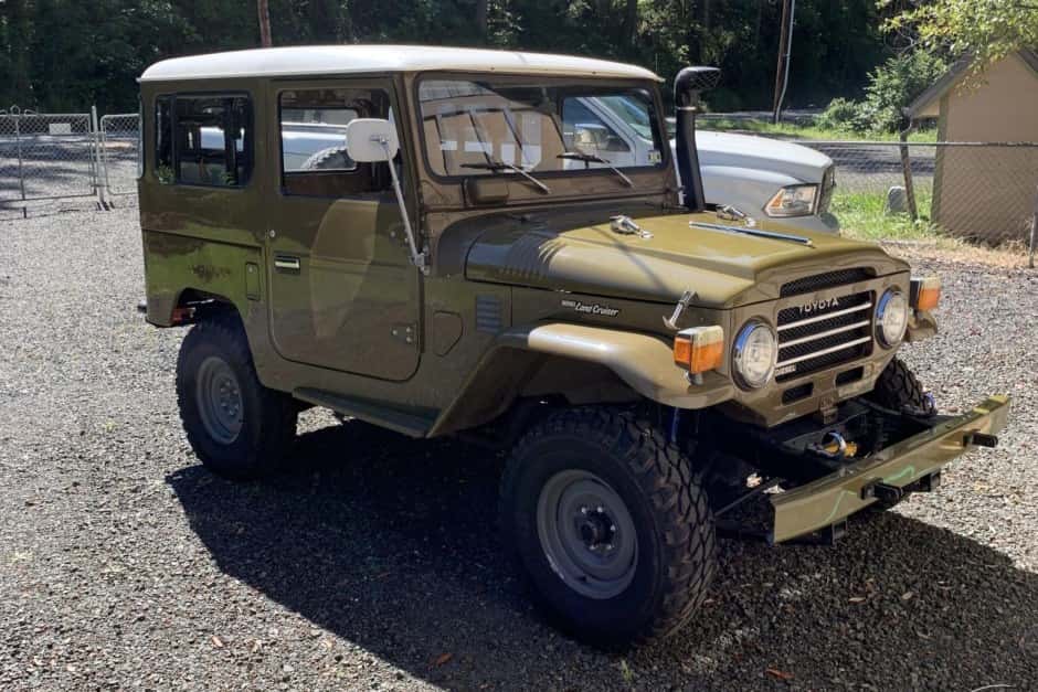 1978 Toyota Land Cruiser FJ40 sold for $23,250