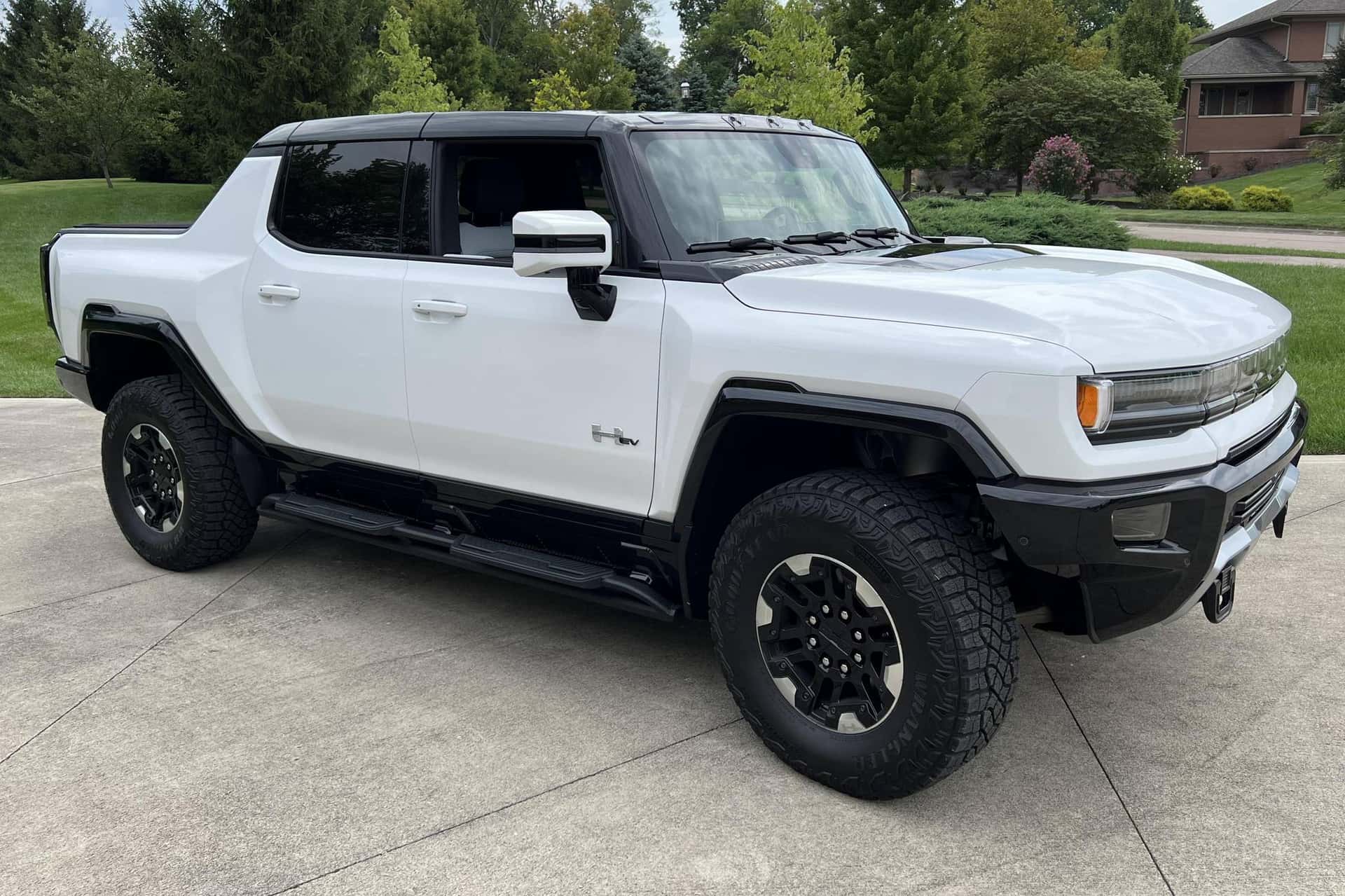 Hummer EV classic car