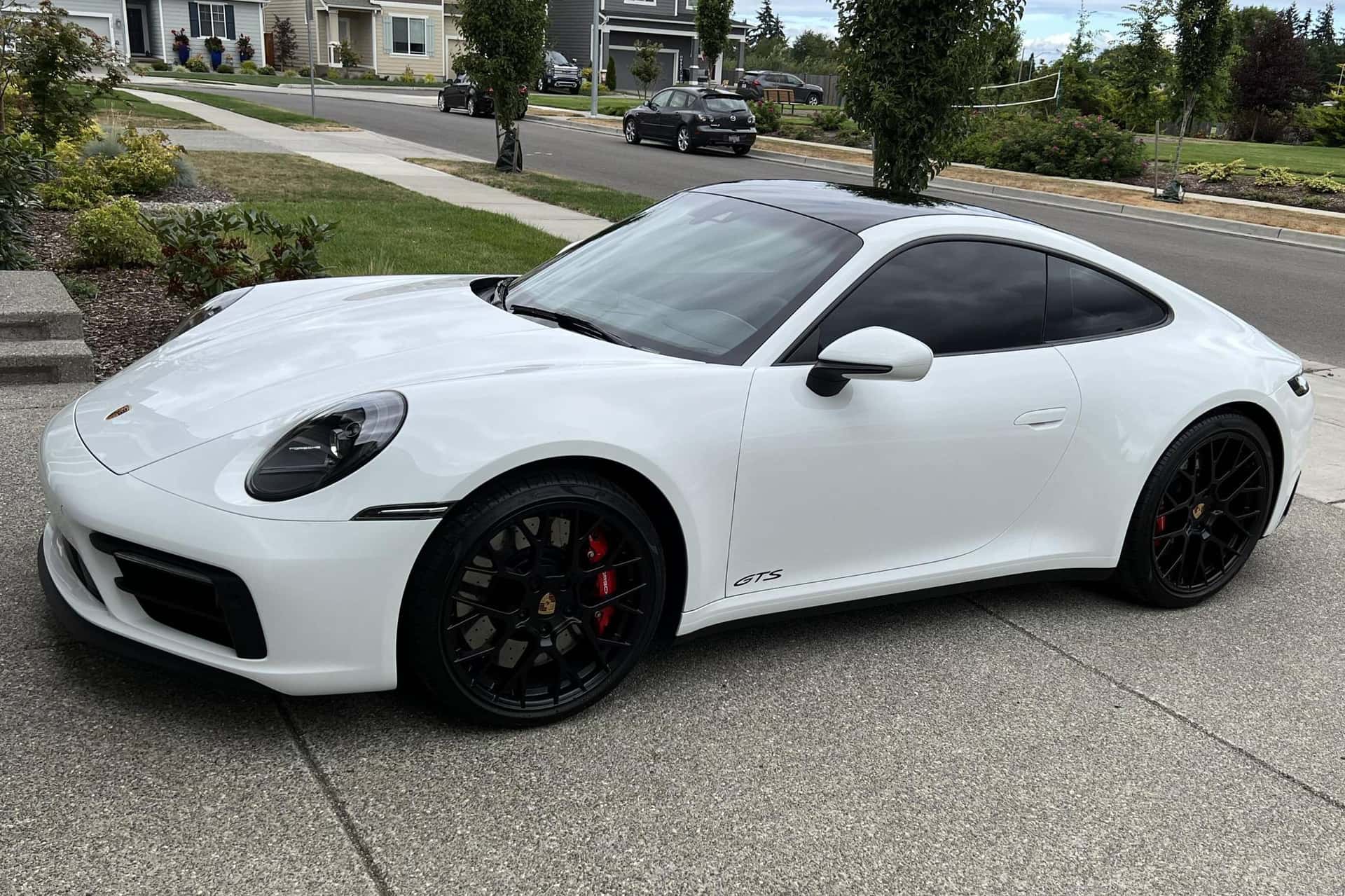 2022 Porsche 992 911 sold for $168,500