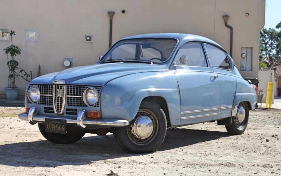 Saab 96 classic car