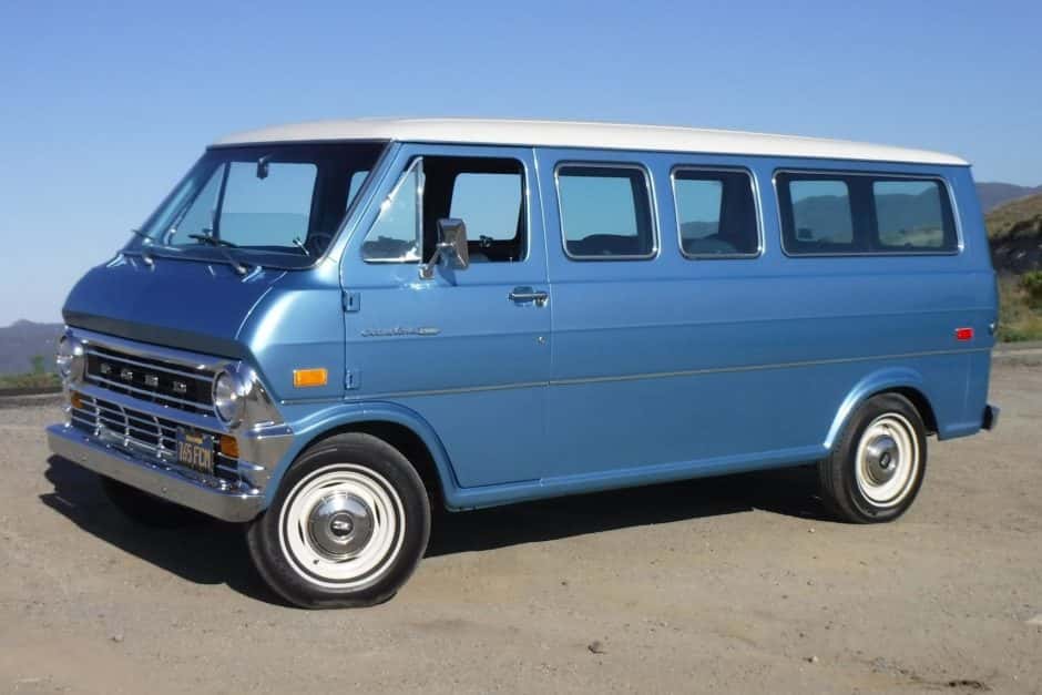 1972 Ford Econoline Van sold for $21,750