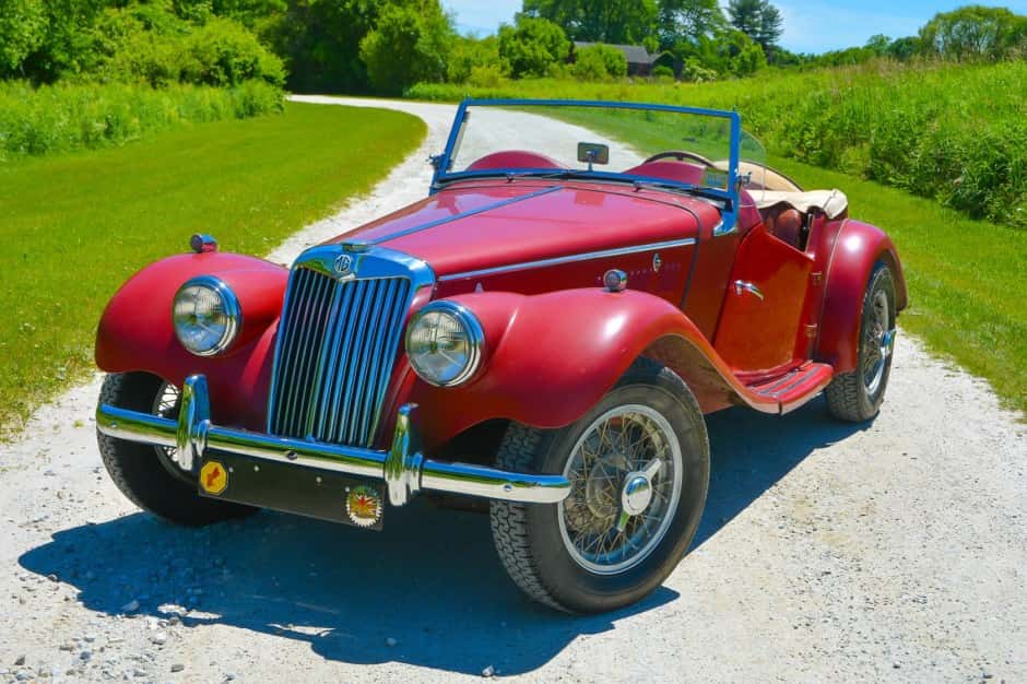 MG TF classic car