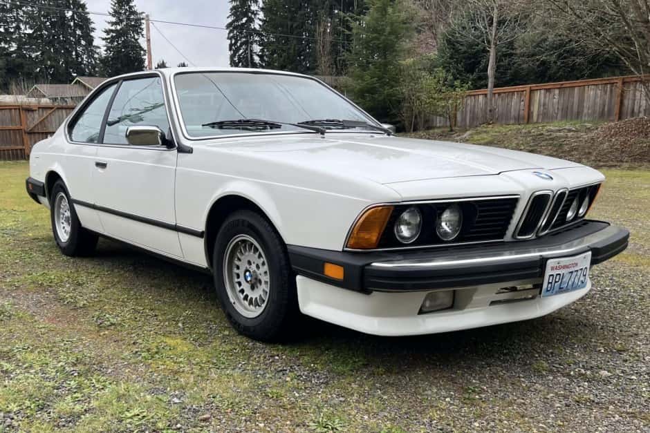 1984 BMW E24 6-Series sold for $11,250