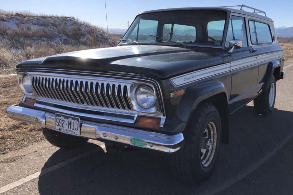 1978 Jeep SJ Cherokee sold for $9,800
