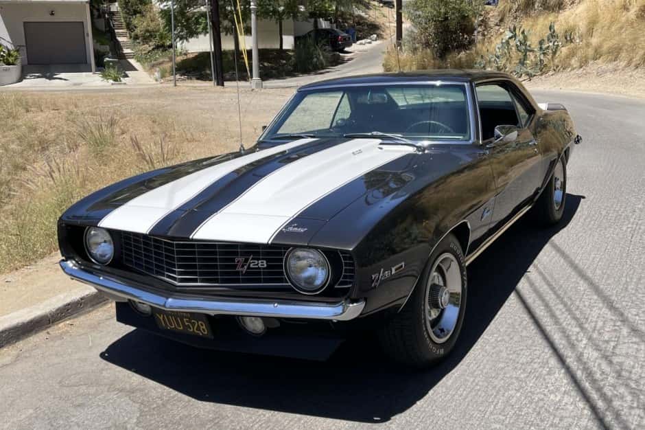 1969 Chevrolet Camaro 1st Generation 1967-1969 sold for $92,500