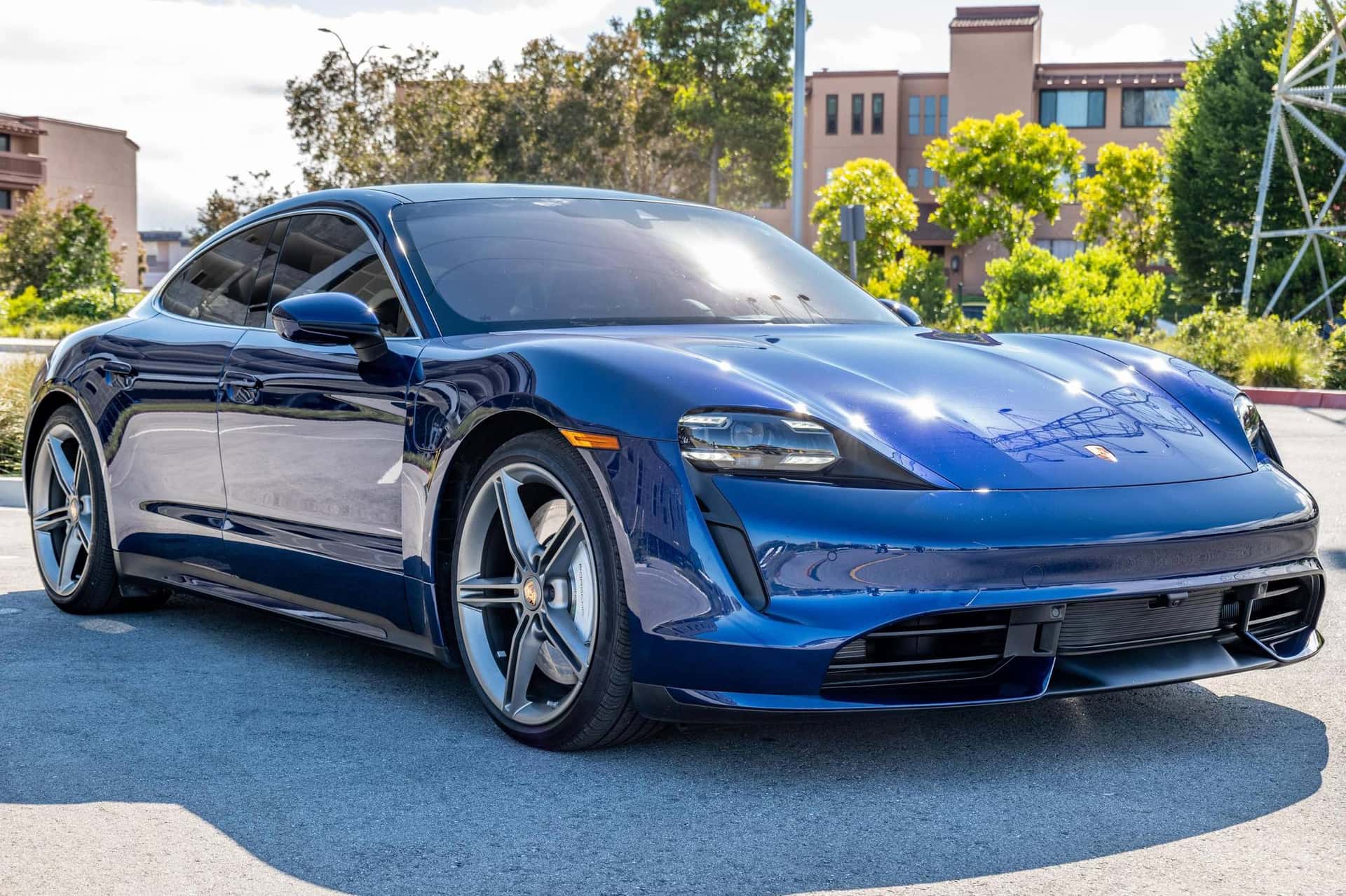 2021 Porsche Taycan sold for $122,000