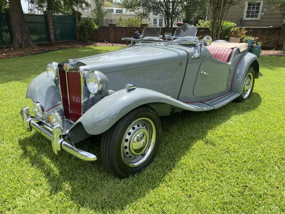 MG TD classic car