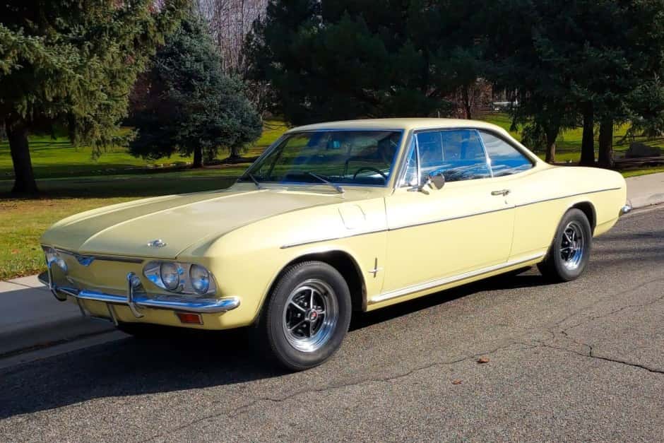 1967 Chevrolet Corvair (1965-1969) sold for $6,400