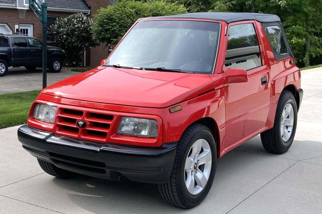 Geo Tracker classic car