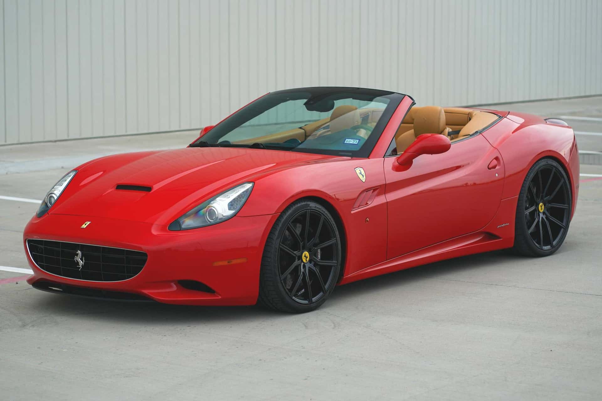 2012 Ferrari California sold for $72,800