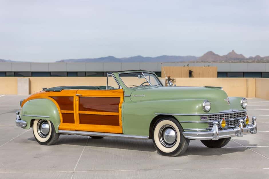 1947 Chrysler Town & Country sold for $55,000
