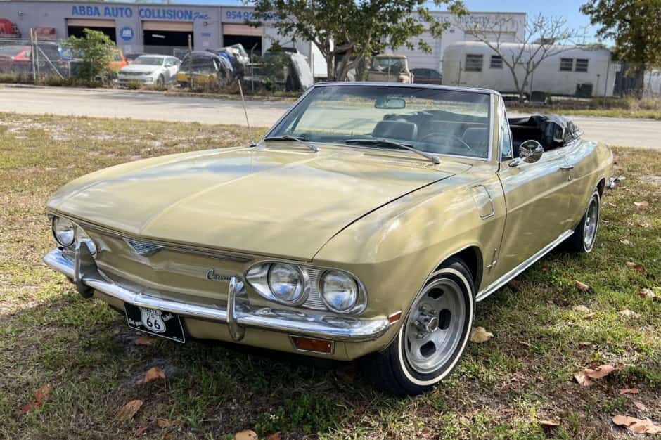1969 Chevrolet Corvair (1965-1969) sold for $8,850