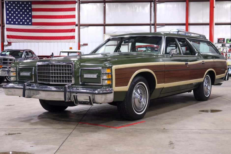1975 Ford Country Squire sold for $34,000