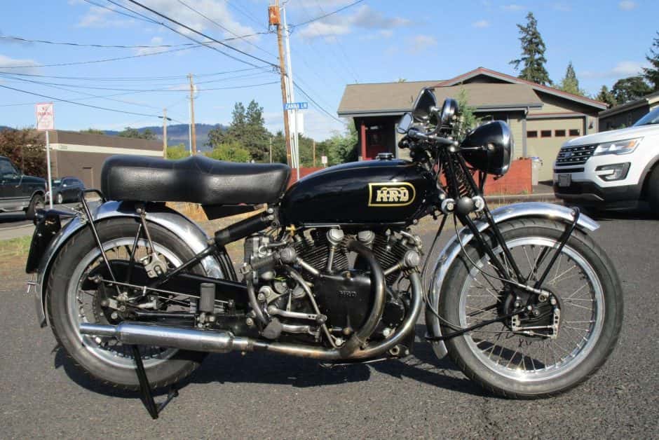 1949 Vincent Rapide sold for $41,000