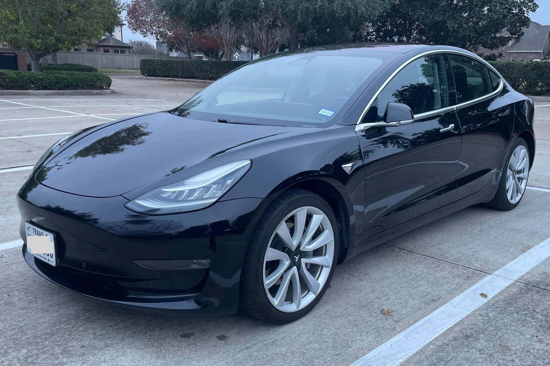 2018 Tesla Model 3 sold for $20,250