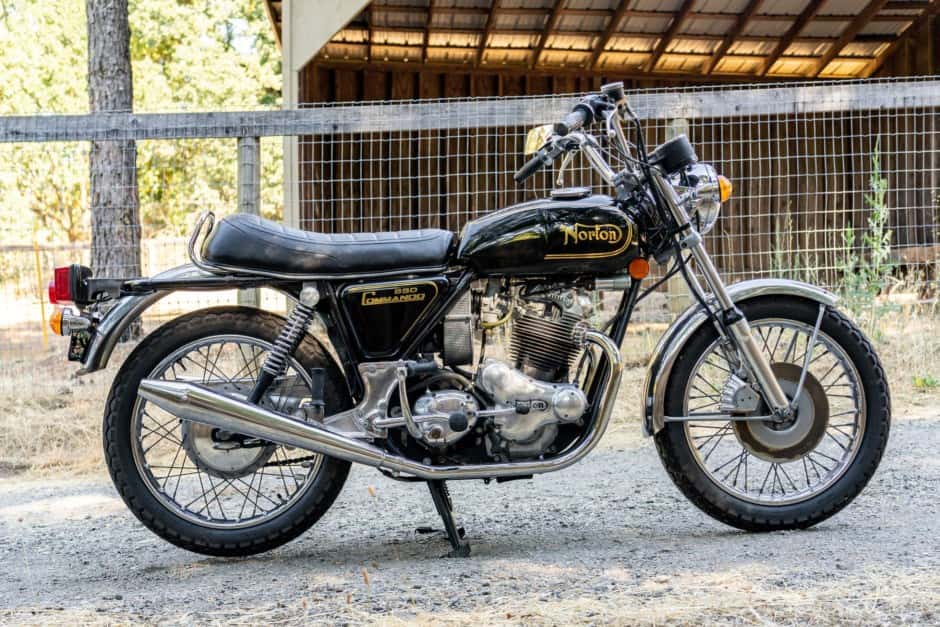 Norton Commando classic car