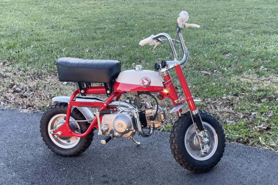 1968 Honda Z50 sold for $4,300