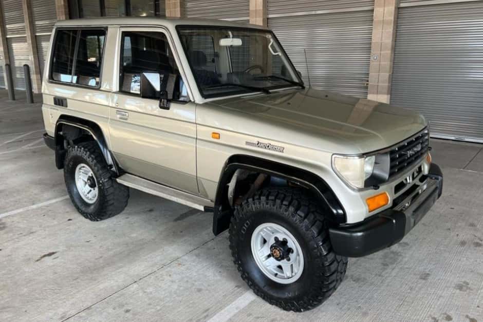 1996 Toyota Land Cruiser 70-Series sold for $32,000