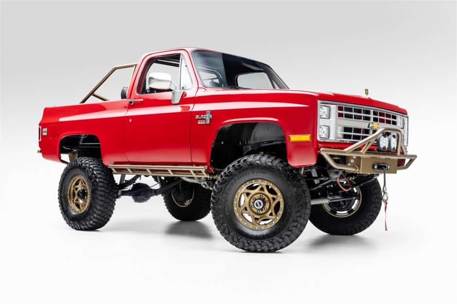 1986 Chevrolet K5 Blazer 1973-1991 sold for $42,222