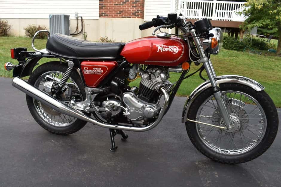 1975 Norton Commando sold for $19,000