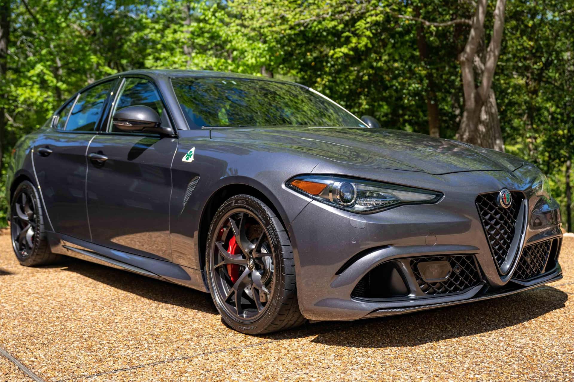 2021 Alfa Romeo Giulia sold for $62,500