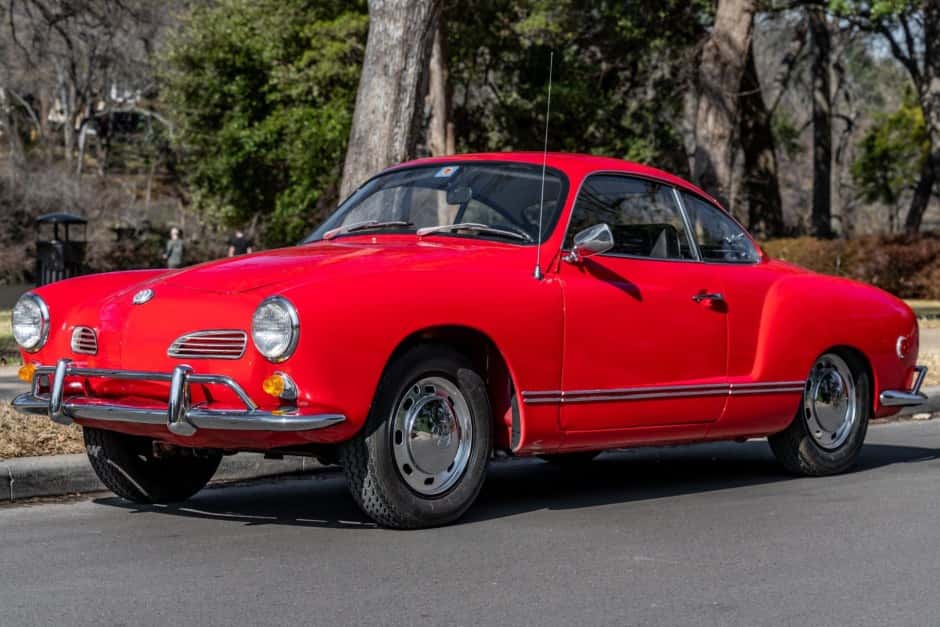 1968 Volkswagen Karmann Ghia sold for $18,000