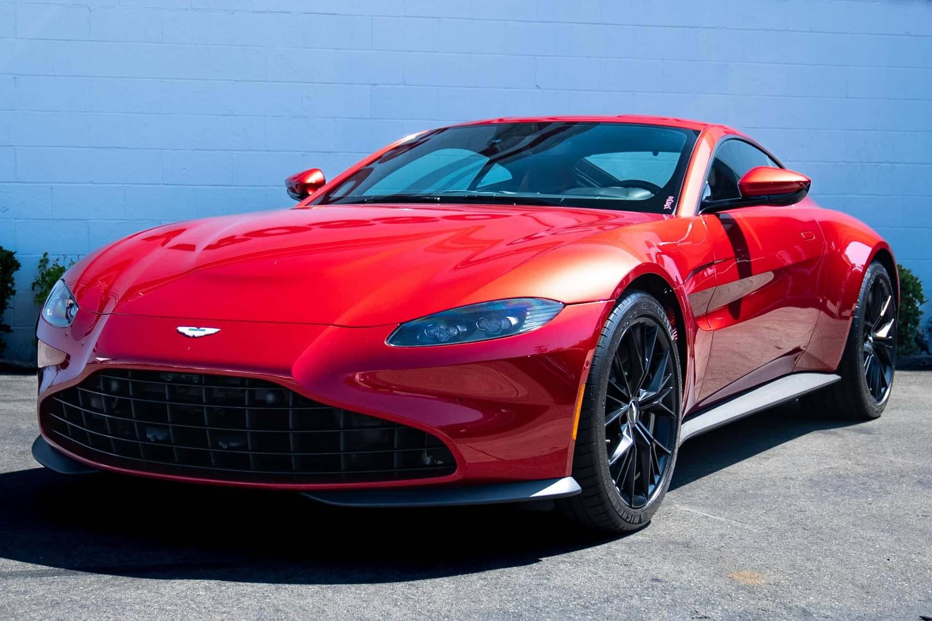 2021 Aston Martin Vantage sold for $76,500
