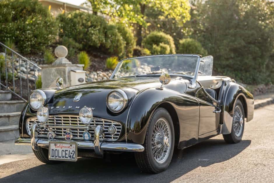 1960 Triumph TR3 sold for $26,750