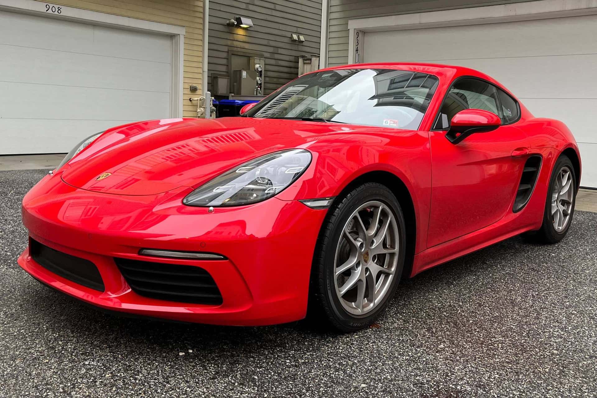 2021 Porsche 718 Cayman sold for $57,500