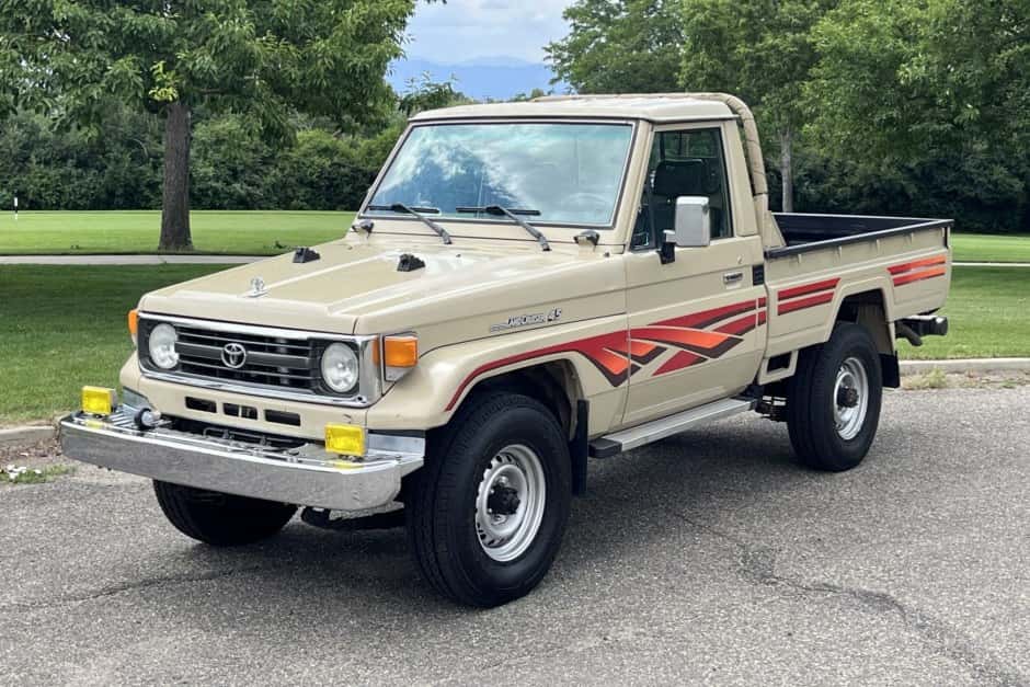1997 Toyota Land Cruiser 70-Series sold for $35,250