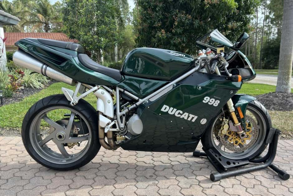 2004 Ducati 998 sold for $19,000