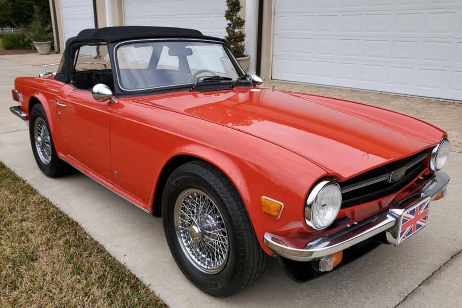 1975 Triumph TR6 sold for $38,000