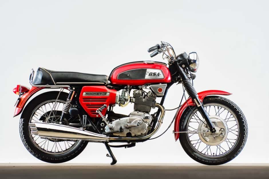 1969 BSA Rocket sold for $9,600