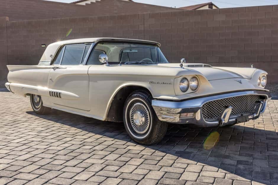 1958 Ford Thunderbird (1958-1960) sold for $15,000