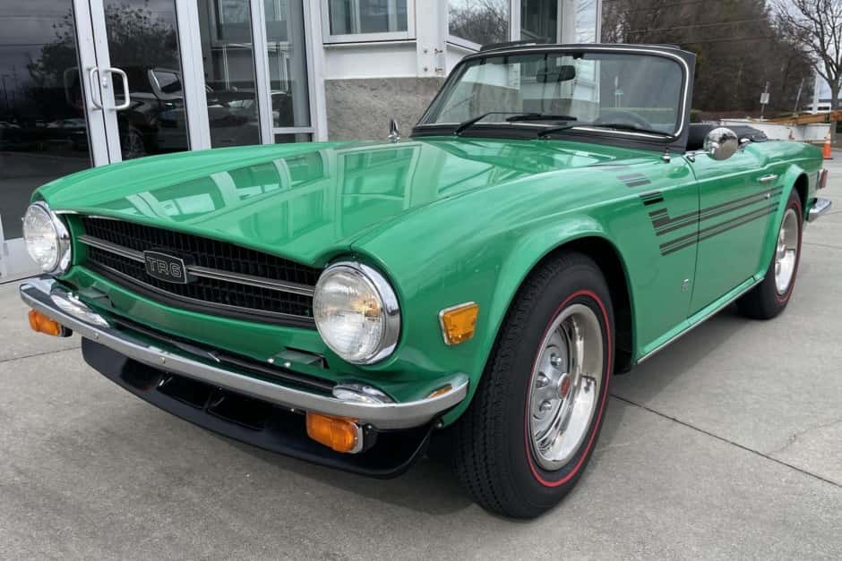 1976 Triumph TR6 sold for $17,500