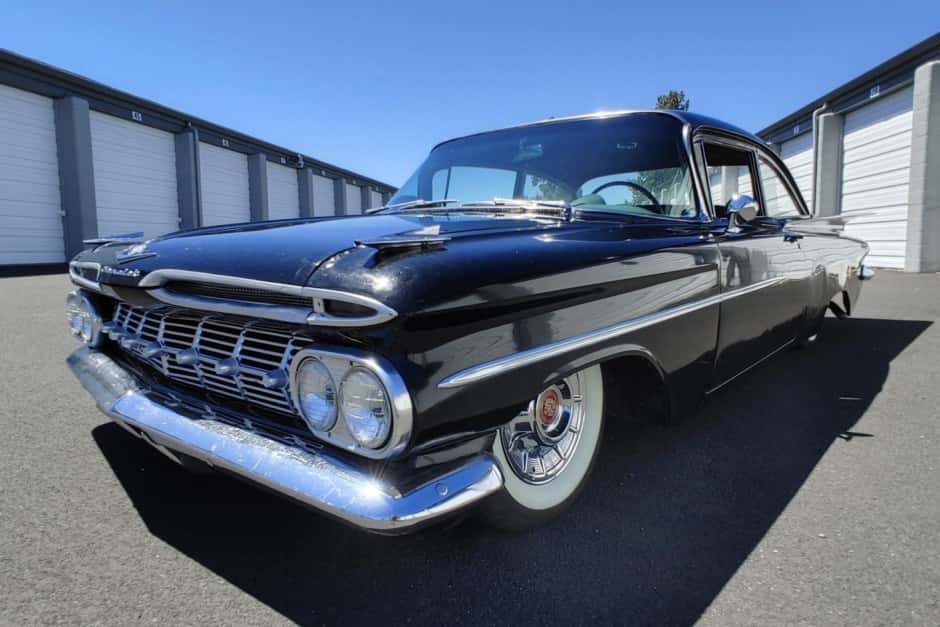 1959 Chevrolet Biscayne sold for $12,000
