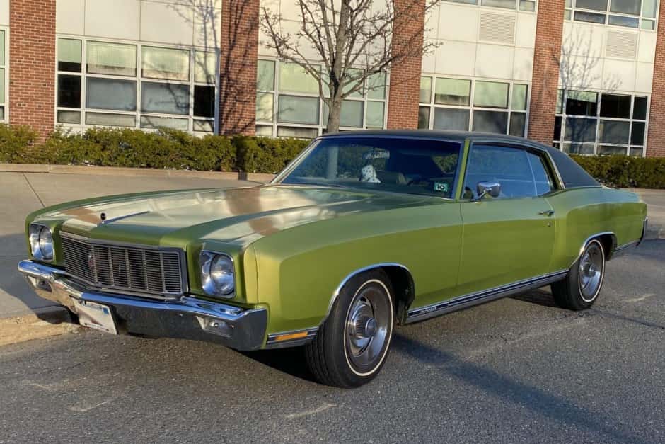 1971 Chevrolet Monte Carlo sold for $23,500
