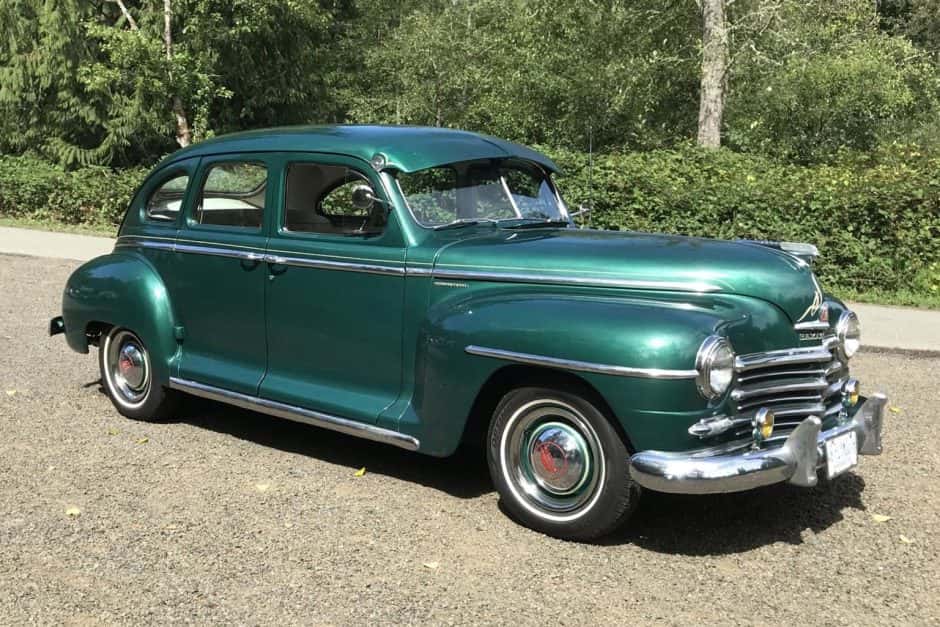1948 Plymouth Deluxe/Special Deluxe sold for $7,401