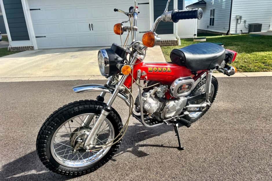 1973 Honda ST90 sold for $5,300
