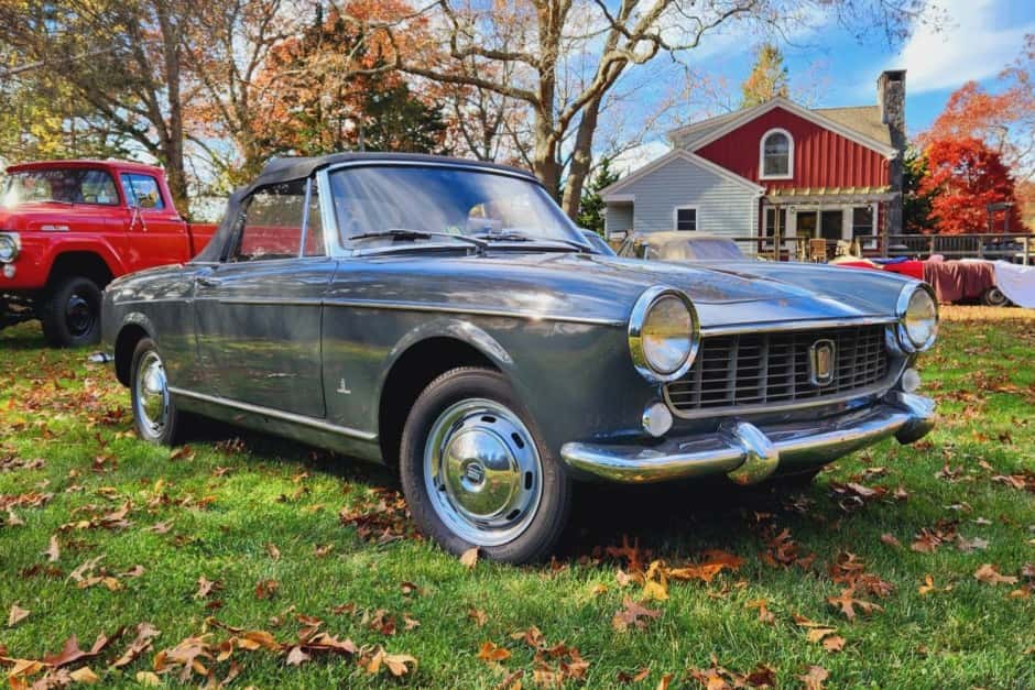 1966 Fiat Pininfarina Coupe and Cabriolet sold for $21,000