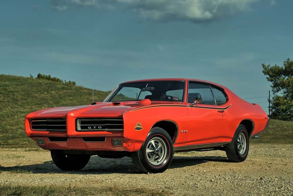 1969 Pontiac GTO sold for $59,500