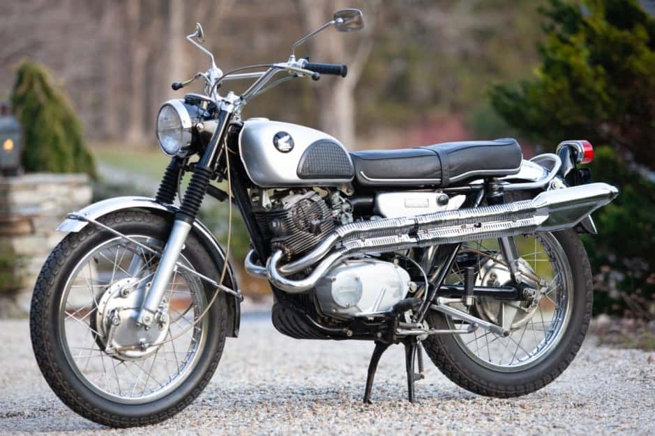 Honda Dream, CB77 Super Hawk, & CL77 Scrambler classic car