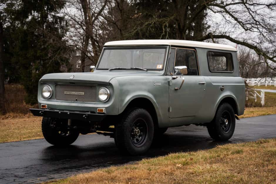 1965 International Harvester Scout sold for $29,000