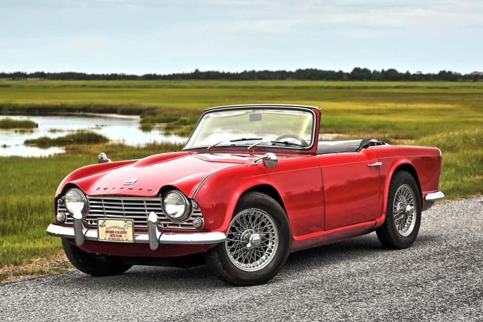 1962 Triumph TR4 sold for $18,500