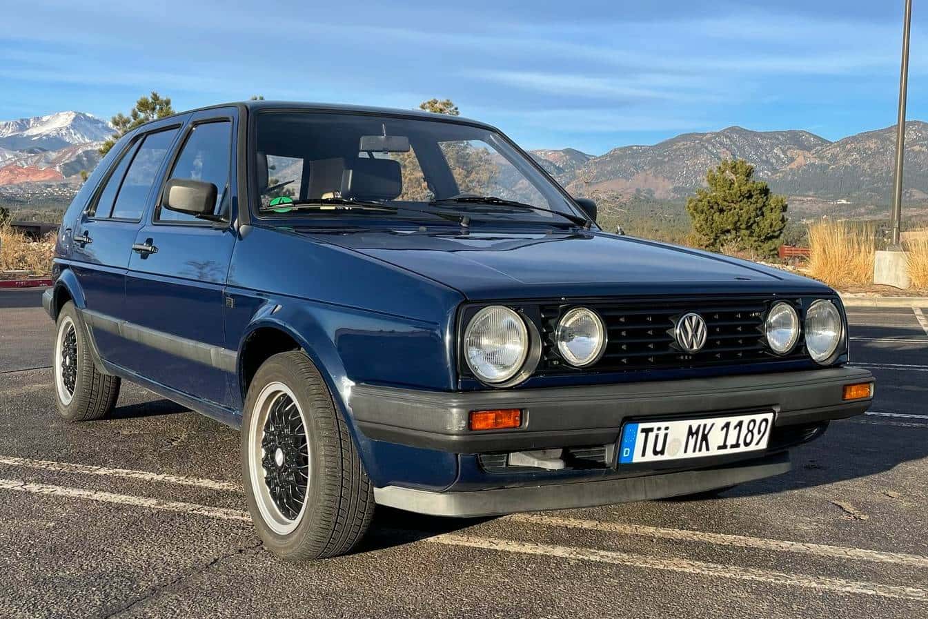 1989 Volkswagen Golf sold for $6,200