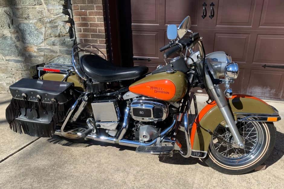 Harley-Davidson Shovelhead classic car