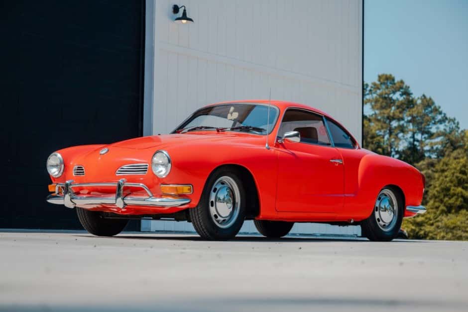 1970 Volkswagen Karmann Ghia sold for $12,500