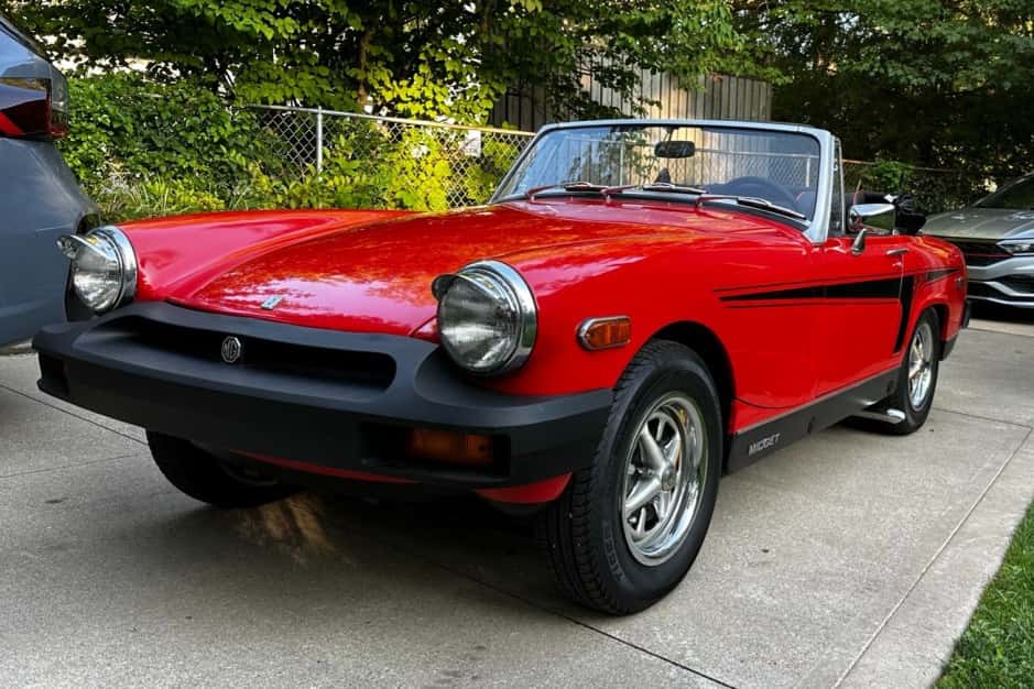 1978 MG Midget sold for $5,600