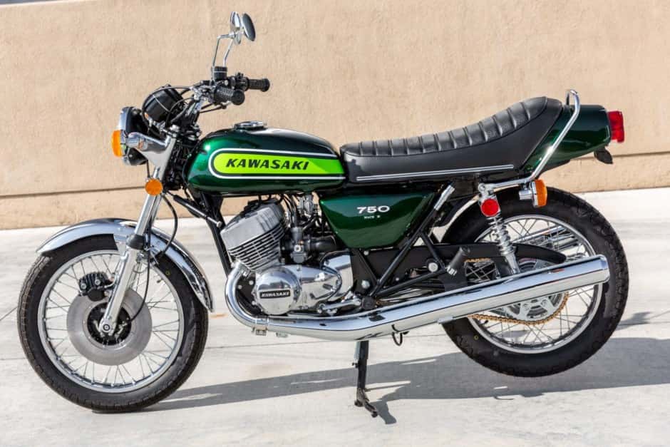 1974 Kawasaki H2 Mach IV sold for $24,250