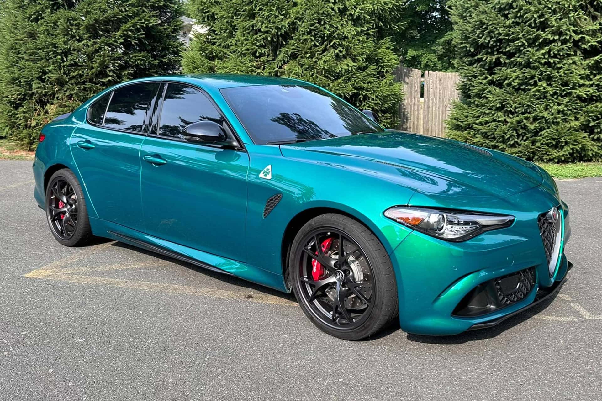 2022 Alfa Romeo Giulia sold for $54,000